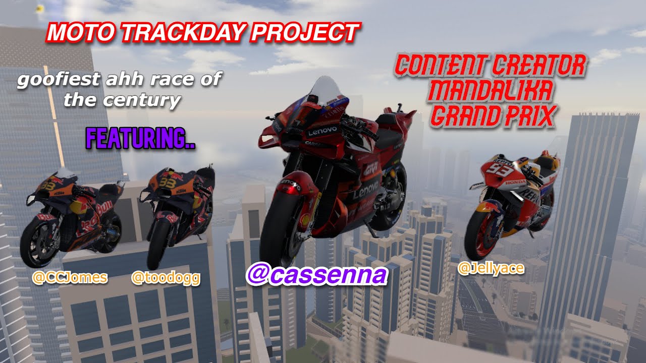 Ducati DesmosediciGP | Mandalika International Circuit | Moto Trackday Project | Ft Content Creators