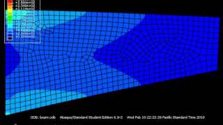 Surface Traction on a Cantilever beam