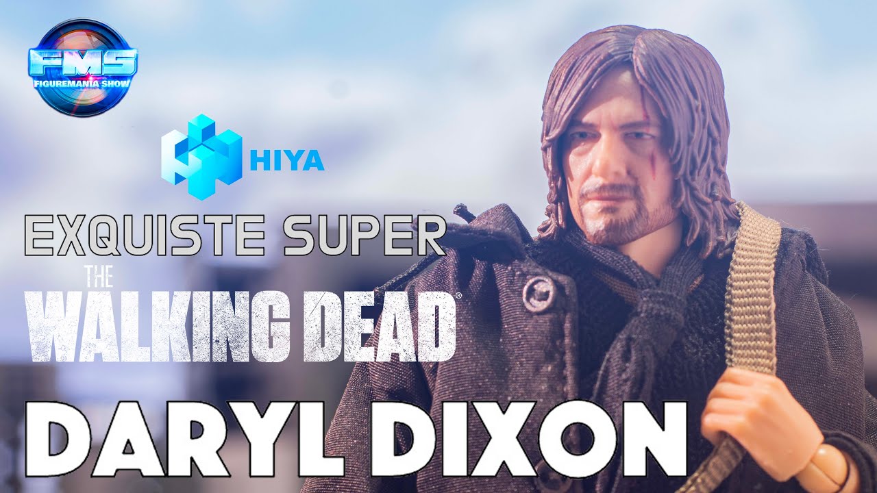 Hiya Toys Exquisite Super The Walking Dead Daryl Dixon Figure
