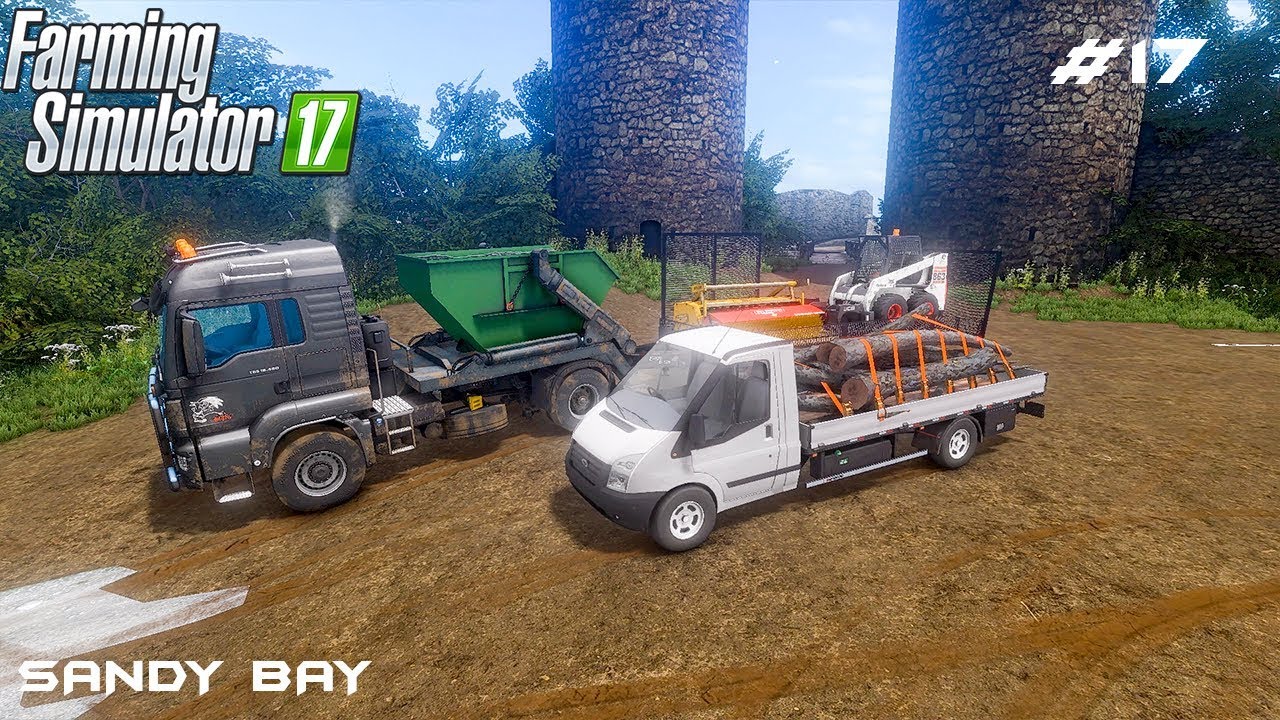 Tree service | Sandy Bay 17 | Farming Simulator 2017 | Episode 17