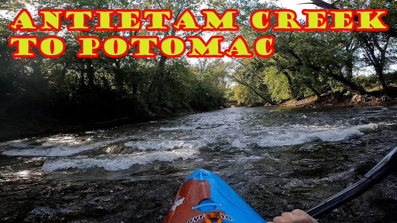 03. Learning to White Water Kayak-Antietam Creek to Potomac River