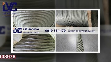 CÁP THÉP CHỐNG XOẮN HÀN QUỐC LÊ HÀ VINA CUNG CẤP CHO DỰ ÁN XÂY CHUNG CƯ TAM PHÚ