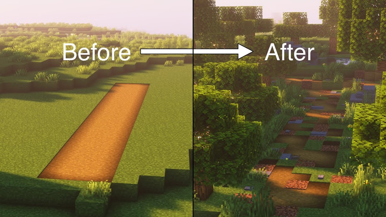 Minecraft: These details make your path look incredible! - YouTube