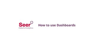 How to use Dashboards