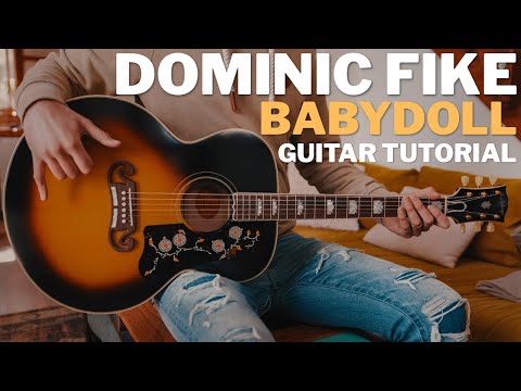Babydoll Dominic Fike Guitar Tutorial // Babydoll Guitar Lesson