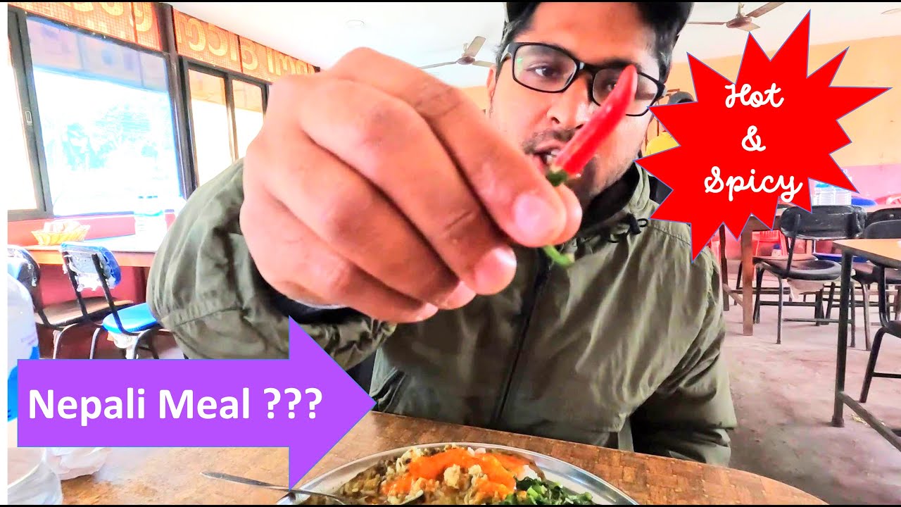 this $2.3 meal energized me on my trip to Parbat, Mountain district of Nepal.