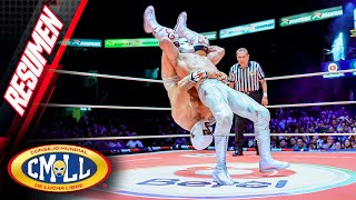 CMLL SUMMARY: CAPTAIN SUICIDE, VALIENTE JR. AND DIAMOND VS DR. KARONTE I, GRAKO AND DR. KARONTE II
