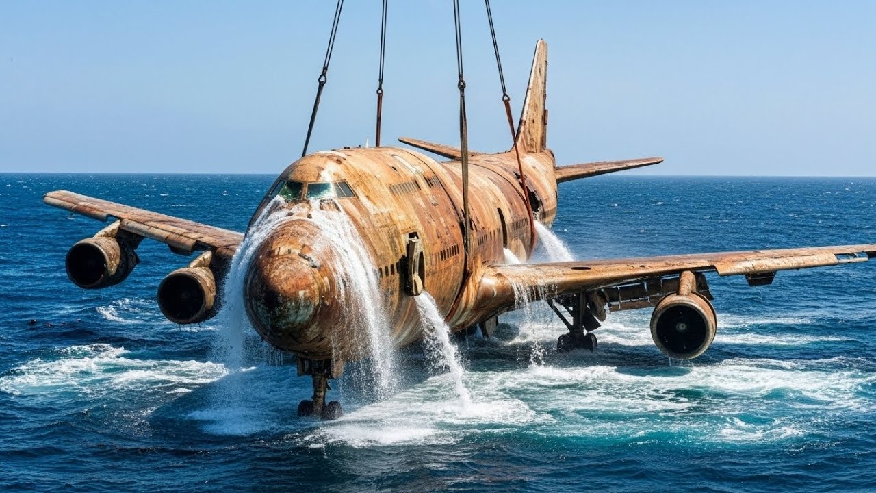 Recovering the Lost Giant: Salvage and Restoration of a Sunken Boeing 747