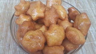 احلى حلويات رمضانية سويتها ب ٣ أكواب طحين وعلبة قشطة / المقادير بصندوق الوصف
