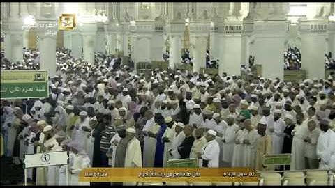صلاة الفجر للشيخ عبدالله الجهني اليوم الإثنين 2 شوال 1438  الحرم المكي  سورة الجن كاملة
