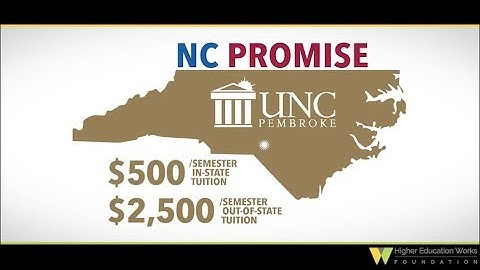 UNC PEMBROKE NC PROMISE