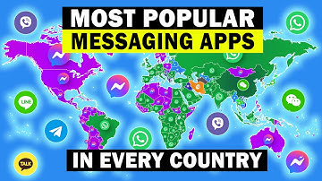 The Most Popular Messaging Apps in Every Country!