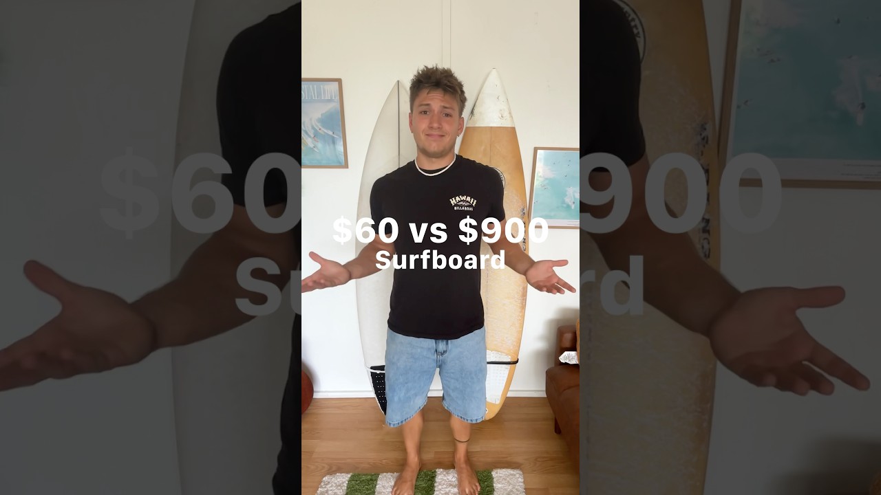 Доска для серфинга за 60 и 900 долларов