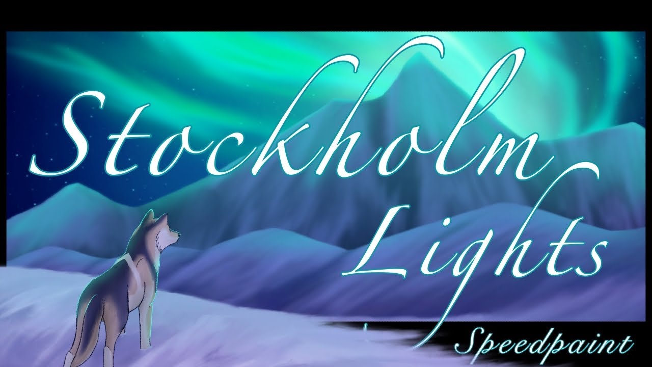 Northern Lights // Speedpaint YouTube