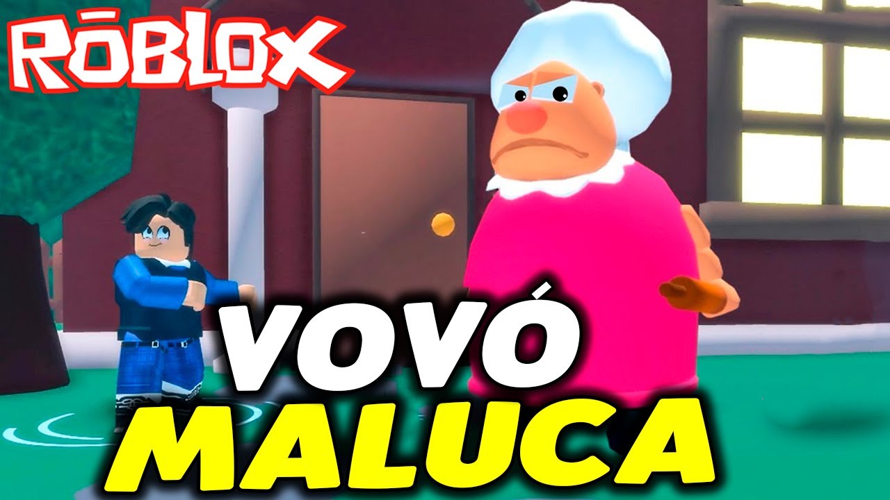 ESCAPANDO DA VOVÓ MALUCA - ROBLOX (jogo Grandma Visit Story) - YouTube
