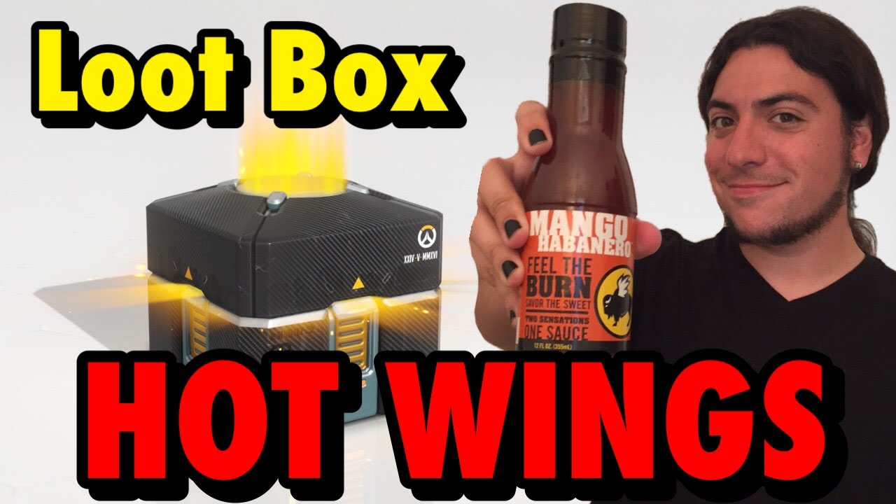 OVERWATCH ANNIVERSARY - LOOT BOX HOT WINGS BATTLE!