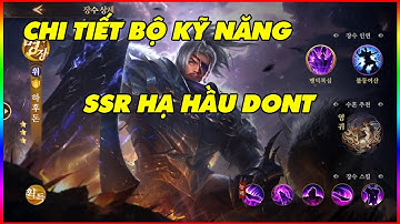 Garena Cái Thế Tranh Hùng: Chi Tiết Bộ Kỹ Năng SSR Hạ Hầu Đôn - Siêu Tank Chuẩn Bị Ra Mắt
