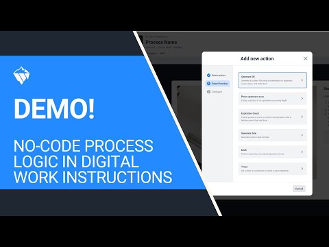 No-Code Manufacturing in Action: Configuring Digital Work Instructions Without Custom Scripts