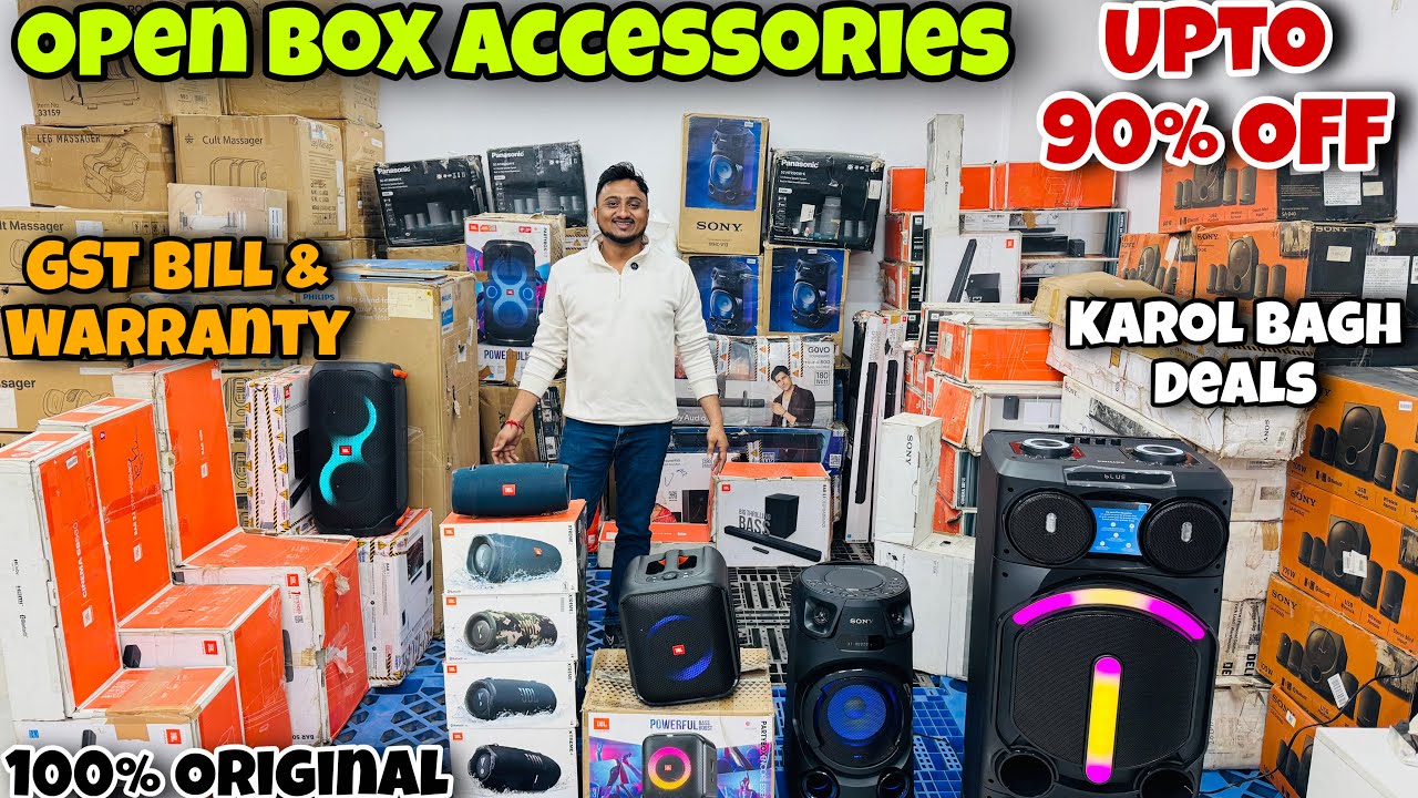 Open Box Accessories | Upto 90% OFF | 100% Original | Karol Bagh Deals | Warranty | Capital Darshan