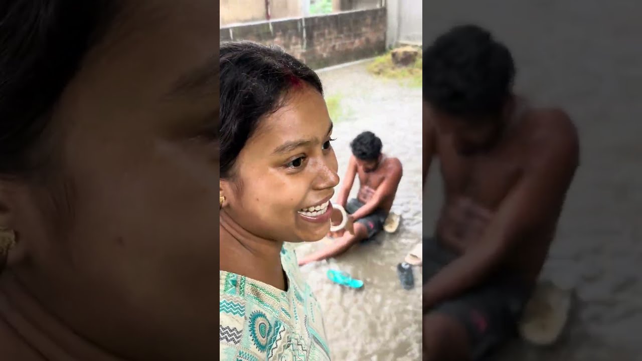 দিদি বাড়ির সামনে এত জল দেখে মজা করতে গিয়ে অনেক বড় বিপদের হাত থেকে রক্ষা পেলাম 