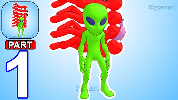 Aliens Lab: Monster Craft - Gameplay Walkthrough Part 1 Alien Commander Catcher Find Humans (Android