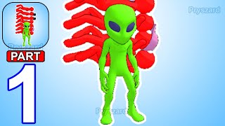 Aliens Lab: Monster Craft - Gameplay Walkthrough Part 1 Alien Commander Catcher Find Humans (Android screenshot 4