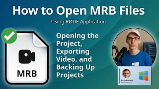 How to Open MRB Files (RØDE Application)