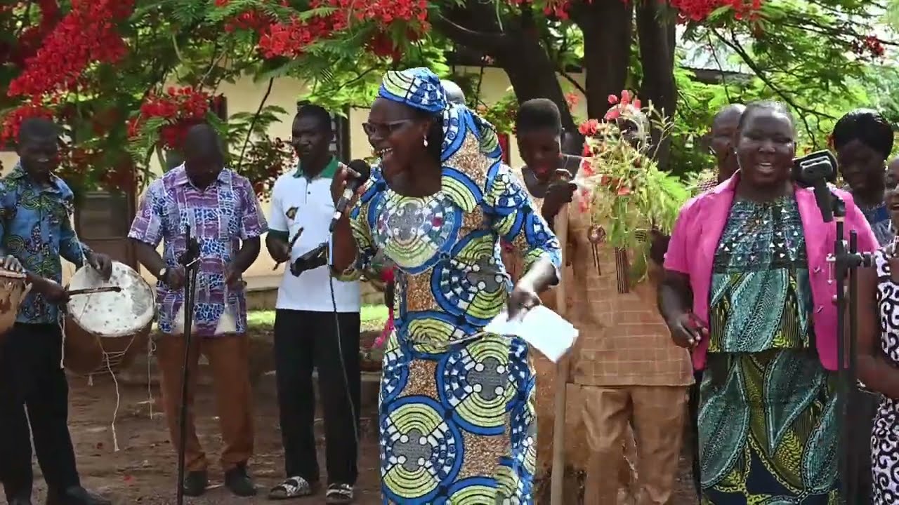 KABIYE MUSIQUE et DANSE | Psaume 150, Groupe Ɛsɔwaza