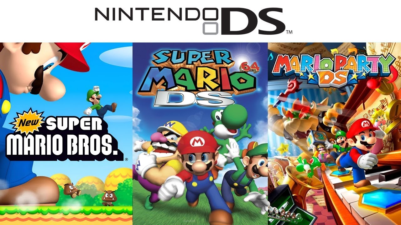 All Mario Games on Nintendo DS