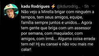 Tweets do assessor de Mc Mirella é apontado como indireta para Stefani bays e Mirella se pronuncia!
