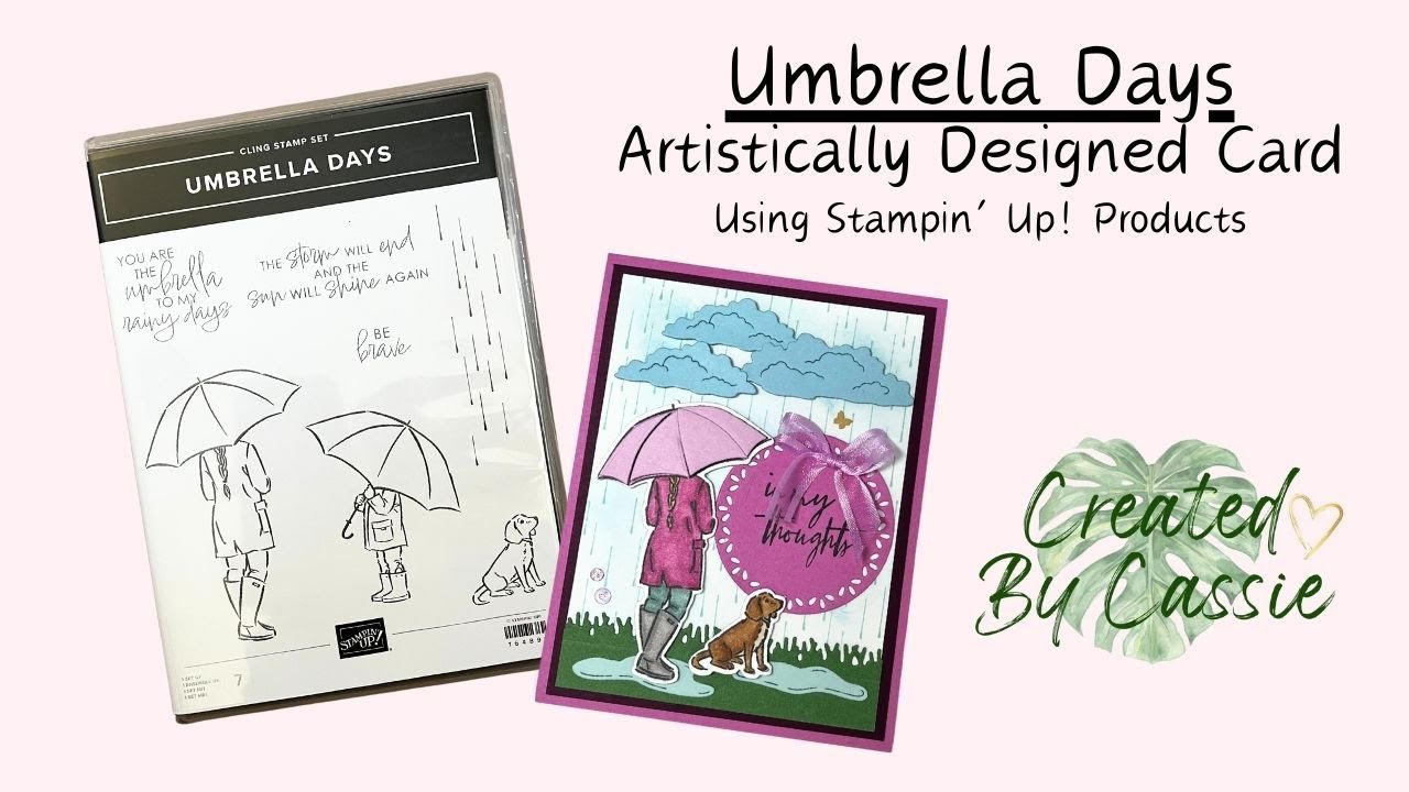 Umbrella Days Bundle from Stampin' Up! [Episode 2] - YouTube