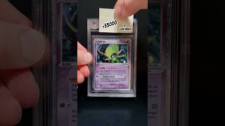 Is the grading worth it?😬 Celebi ex 2005 Grading Pokémon cards Beckett BGS PSA #pokemon #celebi