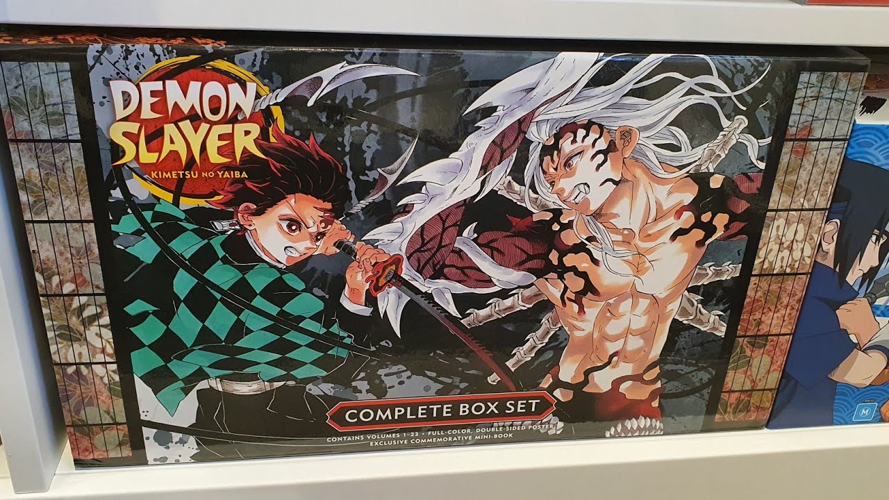 Demon Slayer Manga Box Set Unboxing 