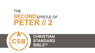 2 Peter 2 CSB // Human Reader // False Prophets and Teachers