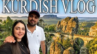 KURDISH VLOG  Basteibrücke , Germany | چووین بۆ پردە بەناوبانگە