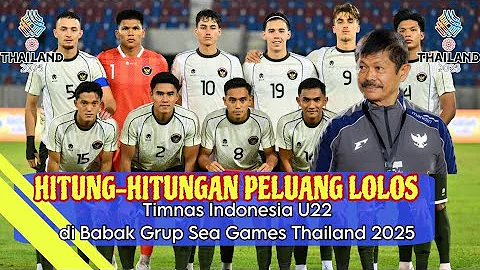 Hitung-Hitungan Peluang Lolos Timnas Indonesia U22 dari Babak Grup Sea Games 2025