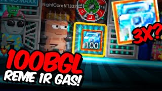 PLAYING 100 BGL TO 300 BGL *real* - Growtopia REME Resimi