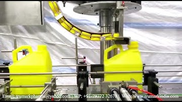 AUTOMATIC EDIBLE OIL FILLING CAPPING MACHINE