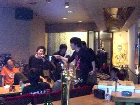 追い出しコンパ 『Bar CASTAWAYS』