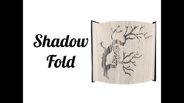 The Shadow Fold, Book folding technique