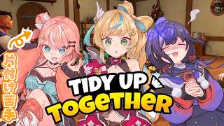 Tidy Up Together┊︎ぷぎゃりてお片付け教室 w/先斗寧,立伝都々【 にじさんじ / 五十嵐梨花 】