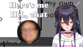 Mika did an IRL face reveal Indo