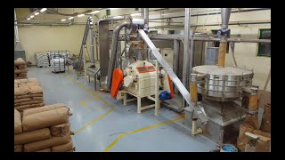 Finecut processing line for hibiscus