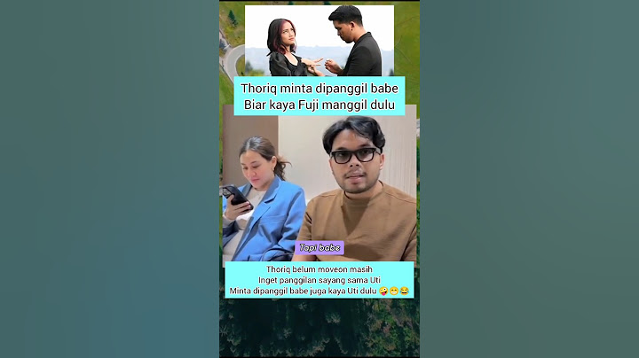 ADA AJA THORIQ MAH KEINGINANNYA #thoriqhalilintar #fujian #aaliyah