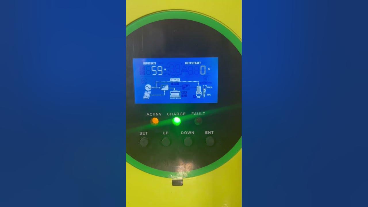 Easun power 24v 3 6kw inwenter hybrydowy test baterii pv i adowarki