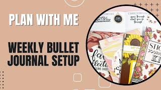 Plan With Me | Dot Grid Bullet Journal
