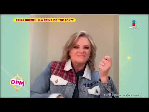 ¡Erika Buenfil ya es la reina de 'Tik Tok'! | De Primera Mano