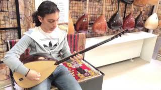 Ardıç Klavyeli Uzun Sap Bağlama Yılmaz Saz Evi İstanbul Kartal Ve Yusufali Önal