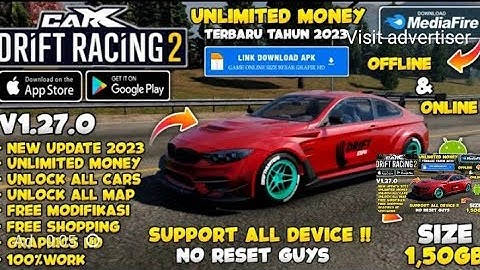 NEW UPDATE!!!🔥Carx drift racing 2 Mod Apk V1.27.1 2023 update - Unlimited Money Mod Gameplay