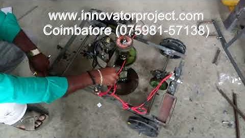 360 degree rotating car parking - mechanical engineering project / design of 360 degree rotating car